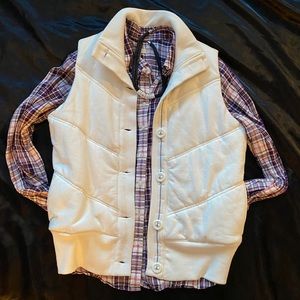 M Old Navy White vest